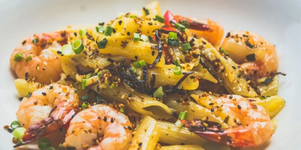 shrimp chicken pasta