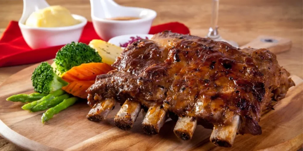 slow cook beef ribs in crock pot.